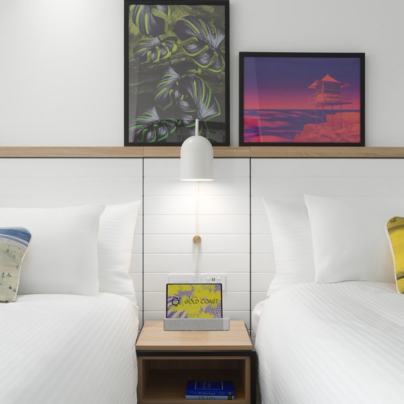 QT Gold Coast - Rooms - Ocean View Twin